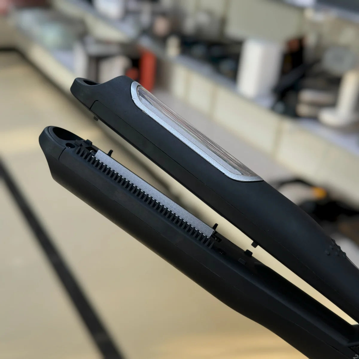 Automatic Hair Straightener & Curler HS-978 – 750°F Ceramic Plate