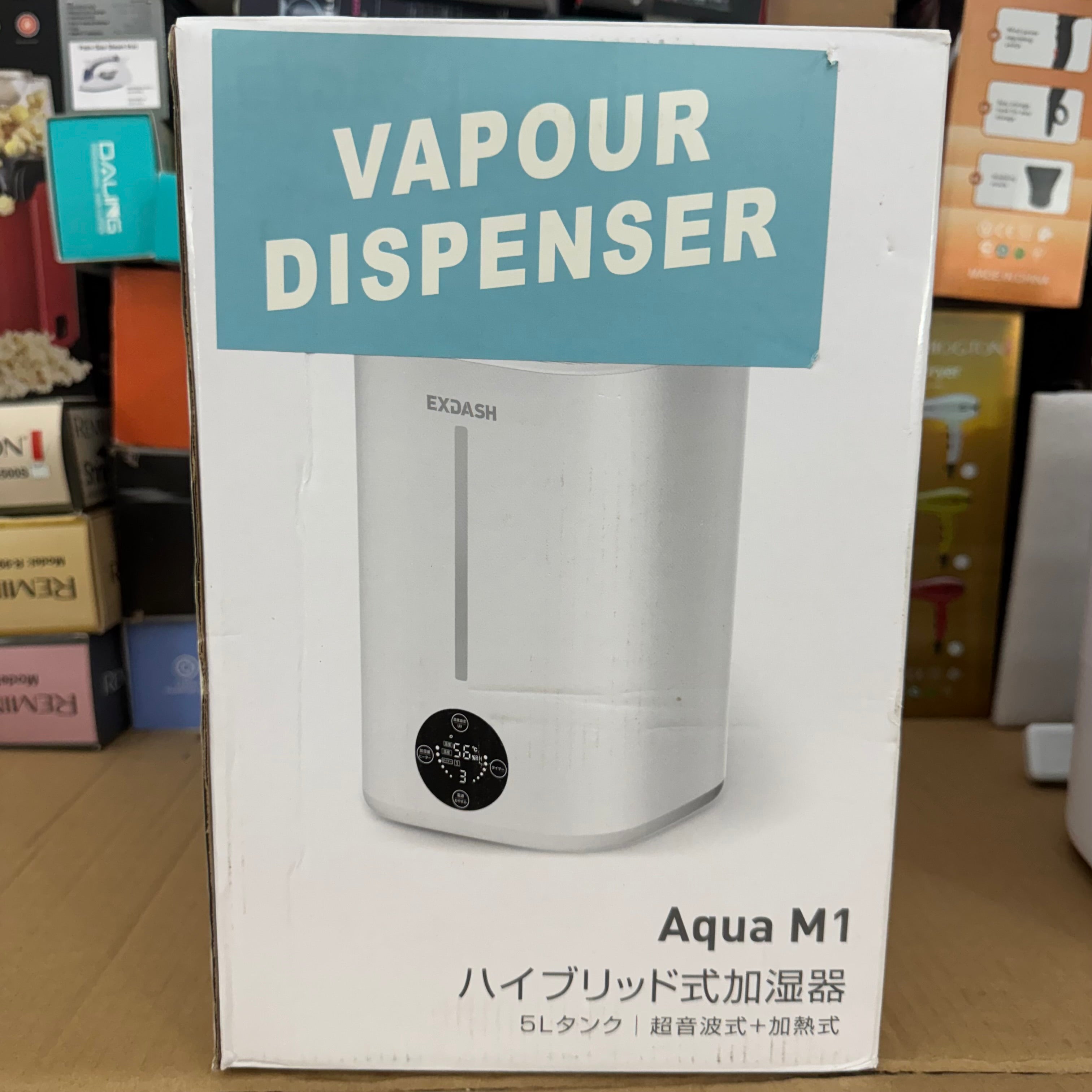 Lot Imported Exdash Aqua M1 Hybrid Humidifier - 5L Ultrasonic Vapour Dispenser