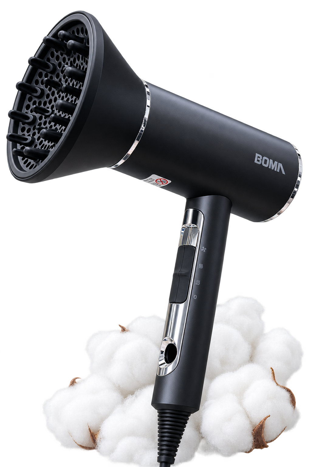 BOMN BM-312 Professional Hair Dryer 2200W | 3 Heat & 2 Speed Settings
