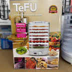 TeFu 8-Tray Food Dehydrator Machine – 360° Lot Imported
