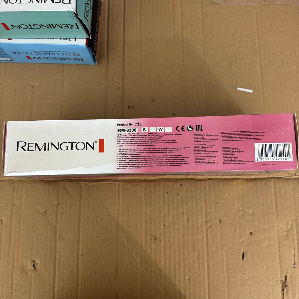 Remington Pro-Ion Straight Hair Straightener RM-8300W Lot Imported