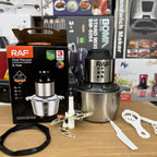 RAF R.7034 5-in-1 Electric Food Processor & Meat Grinder – 2.0L Stainless Steel Bowl, 1000W Power