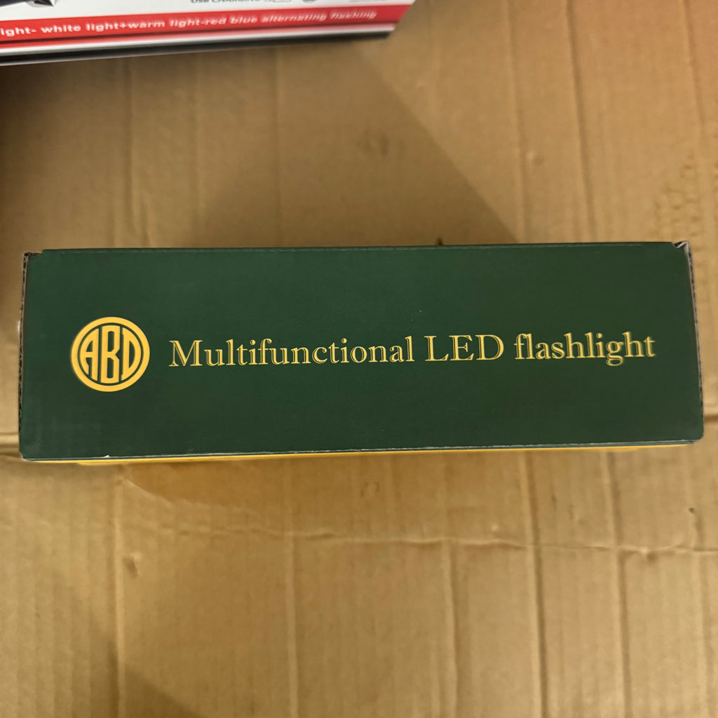 Lot Imported ABD-X68 Multifunctional LED Flashlight
