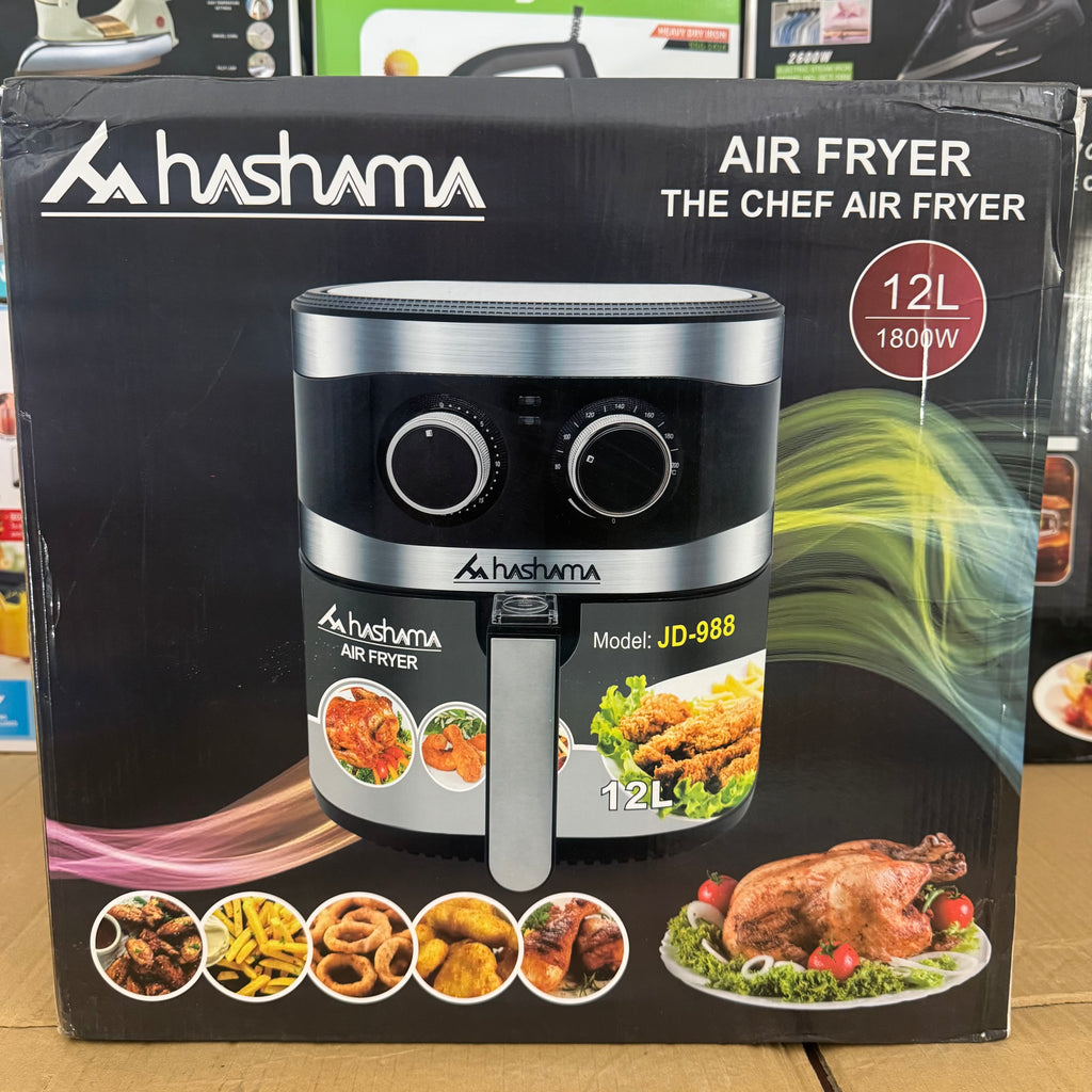 Hashama JD-988 The Chef Air Fryer Lot Imported