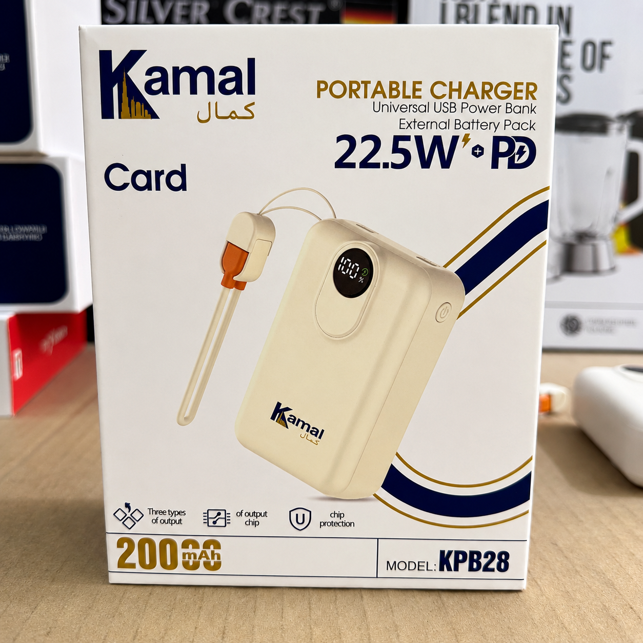 Kamal 20000mAh Power Bank KPB28