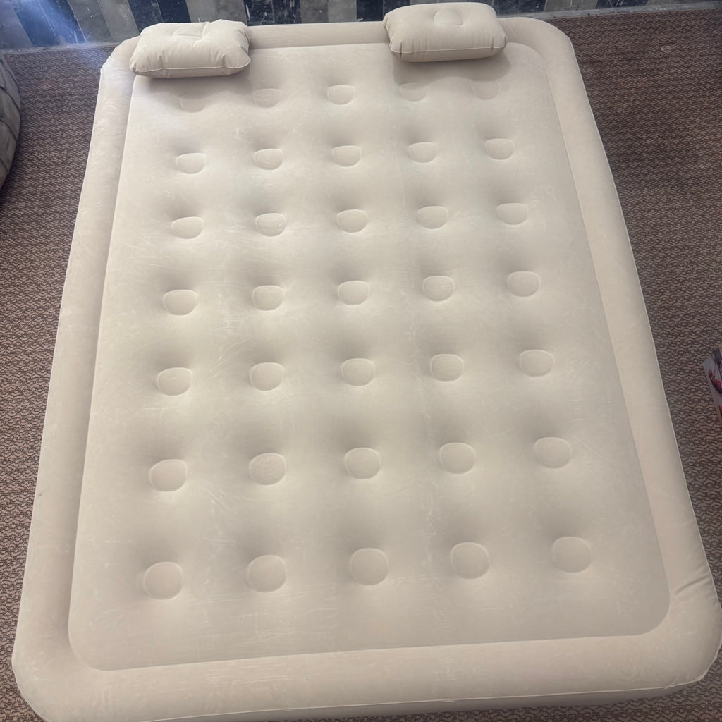 Double Size Inflatable Camping Air Bed 91005 with Electric Pump Lot Imported