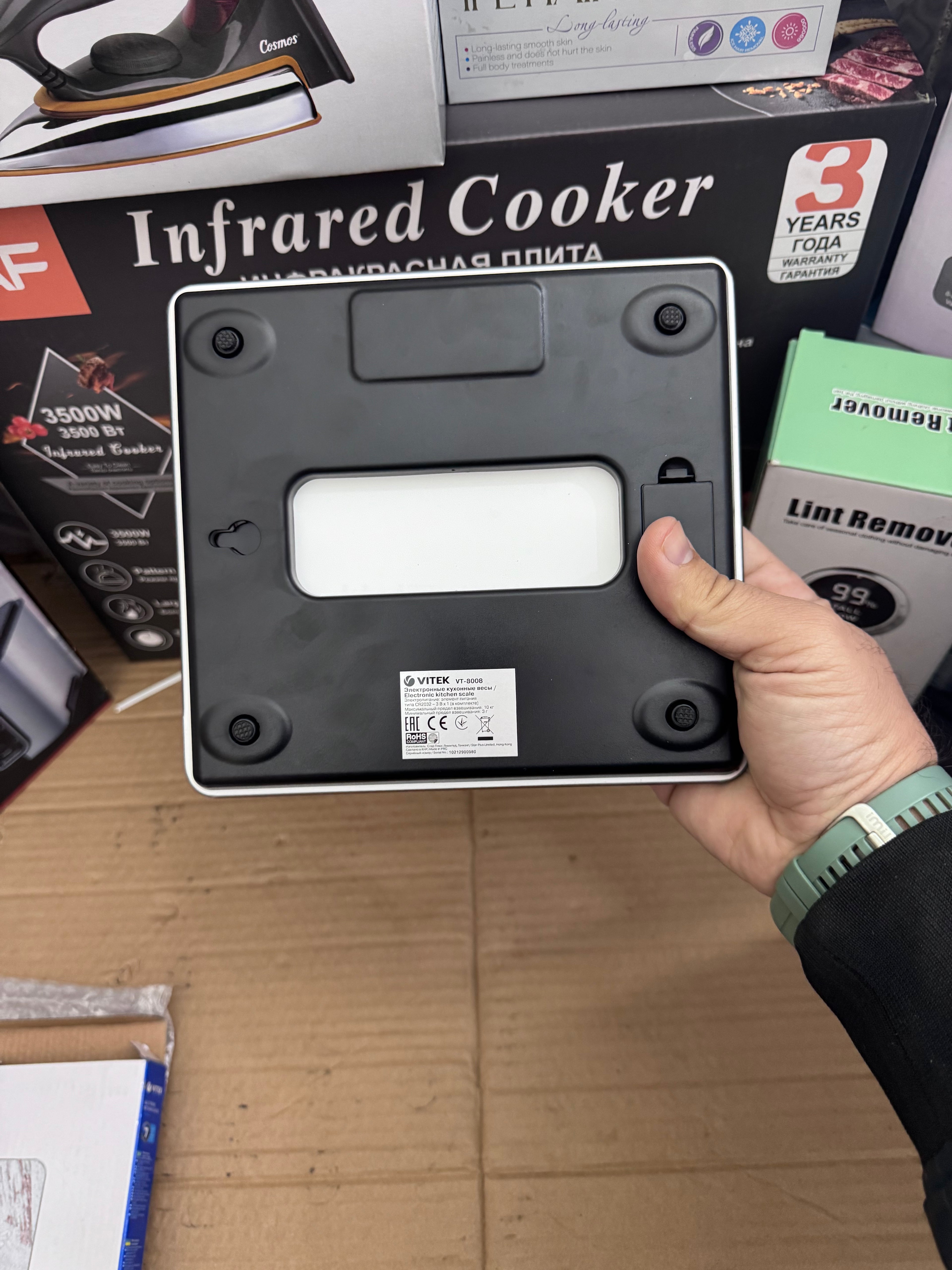 VITEK Digital Kitchen Weighing Scale 10kg – Lot Imported Electronic Food Scale (Pakistan)