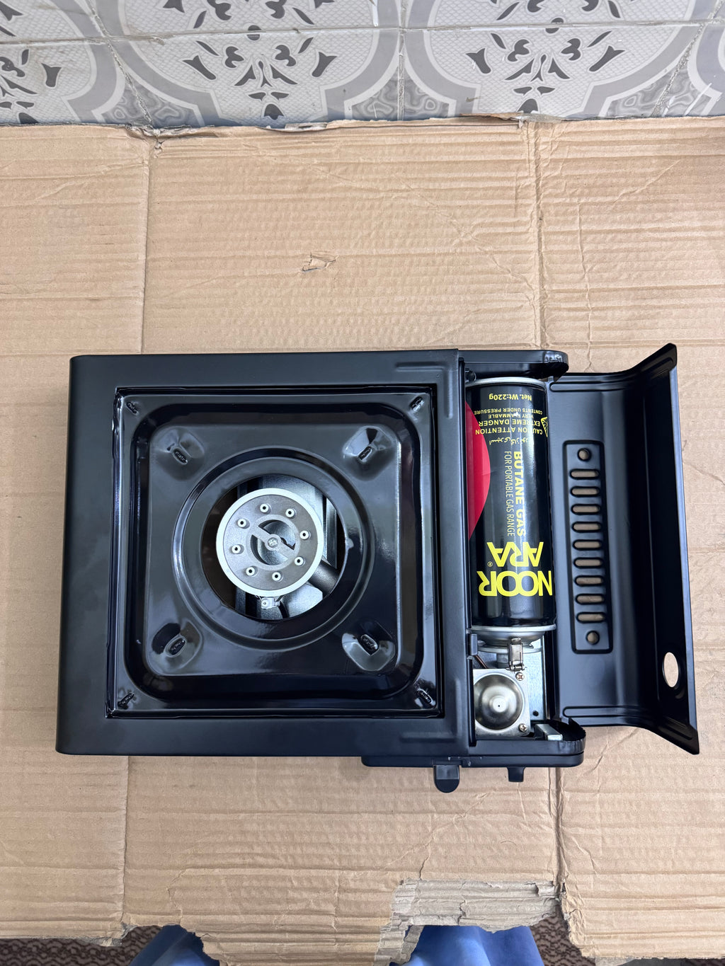 Portable Butane Gas Stove with Carry Case – Camping & Outdoor Cooker