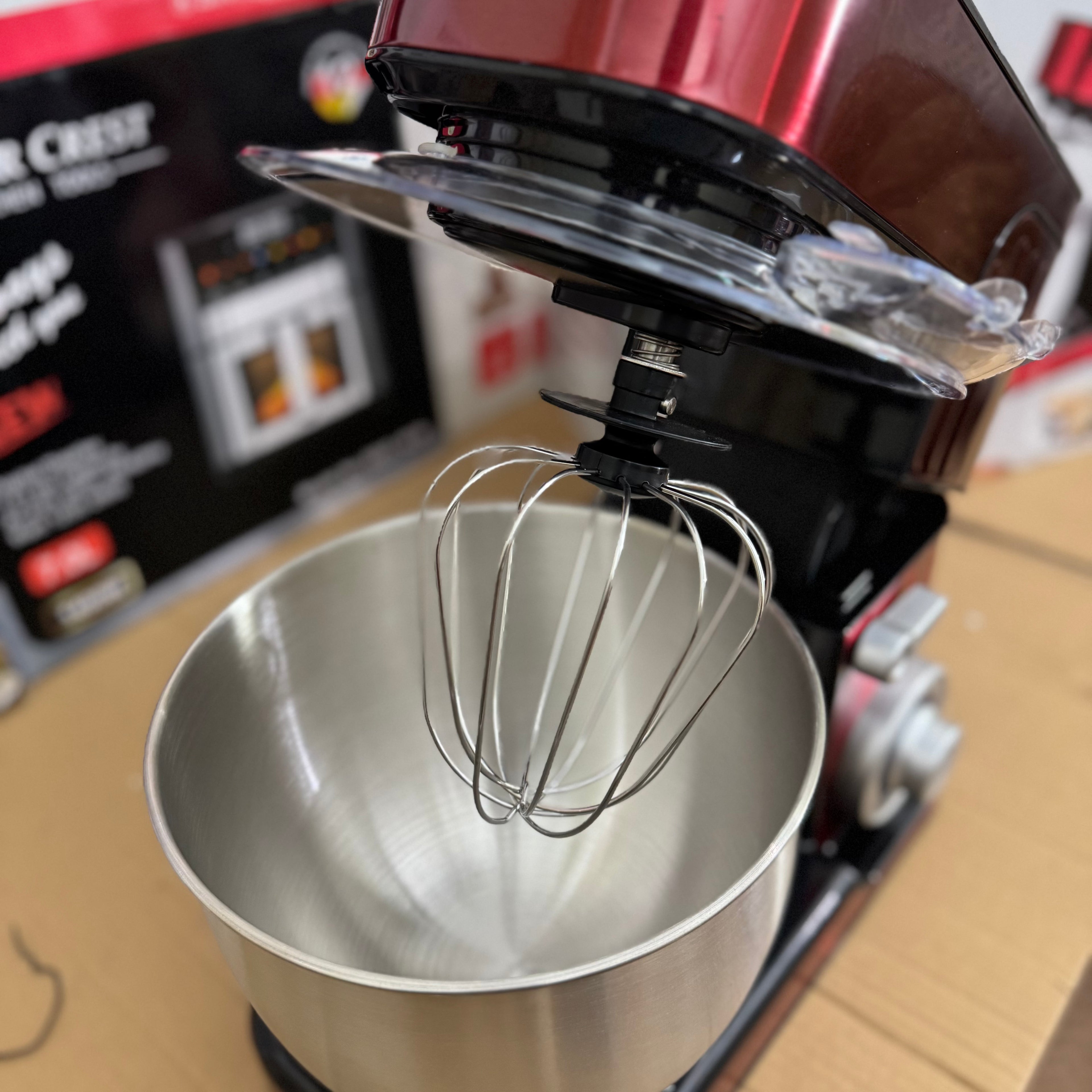 KitchenCook 5.5L Robot Petrin | Professional Dough & Baking Stand Mixer