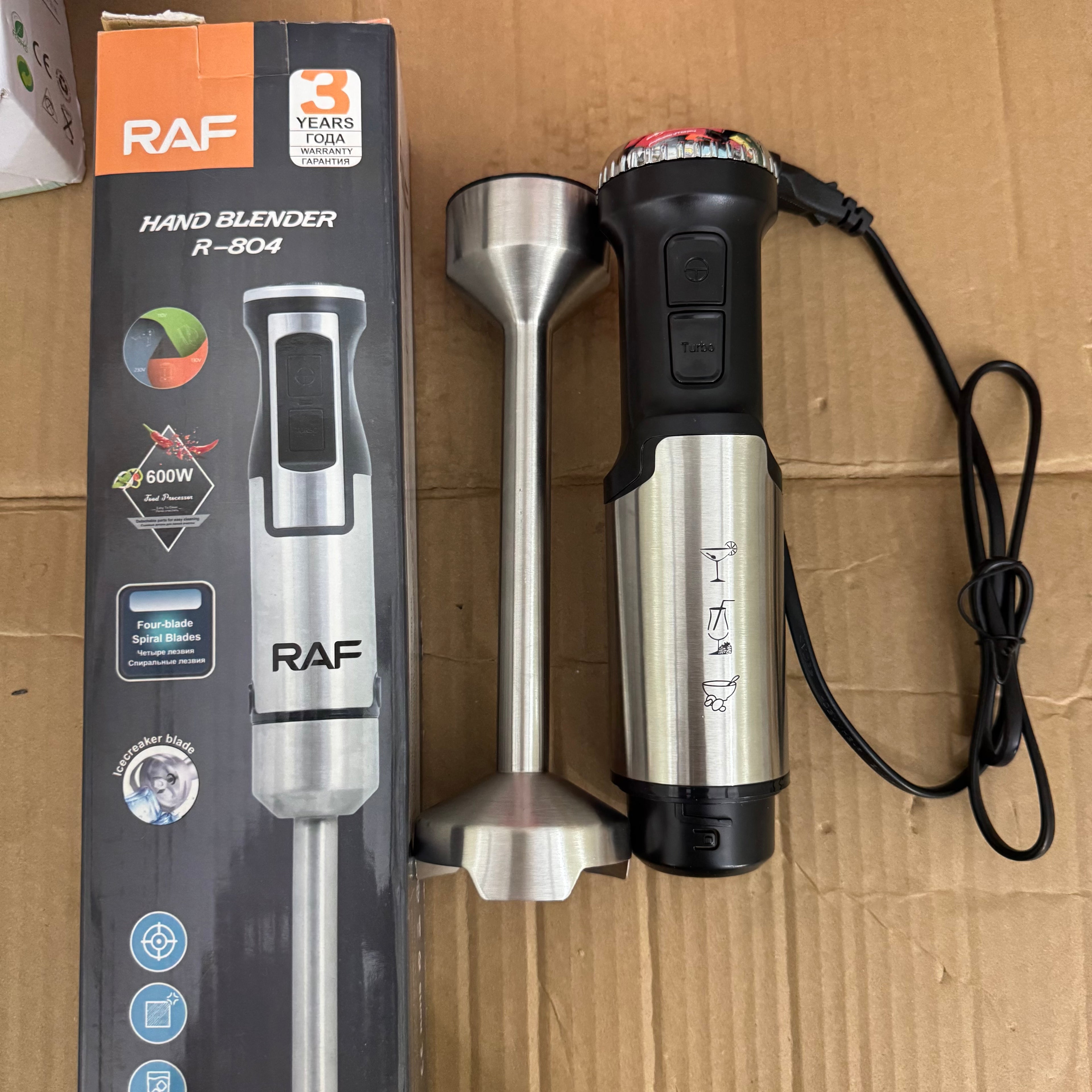 RAF Hand Blender-R-804 Lot Imported