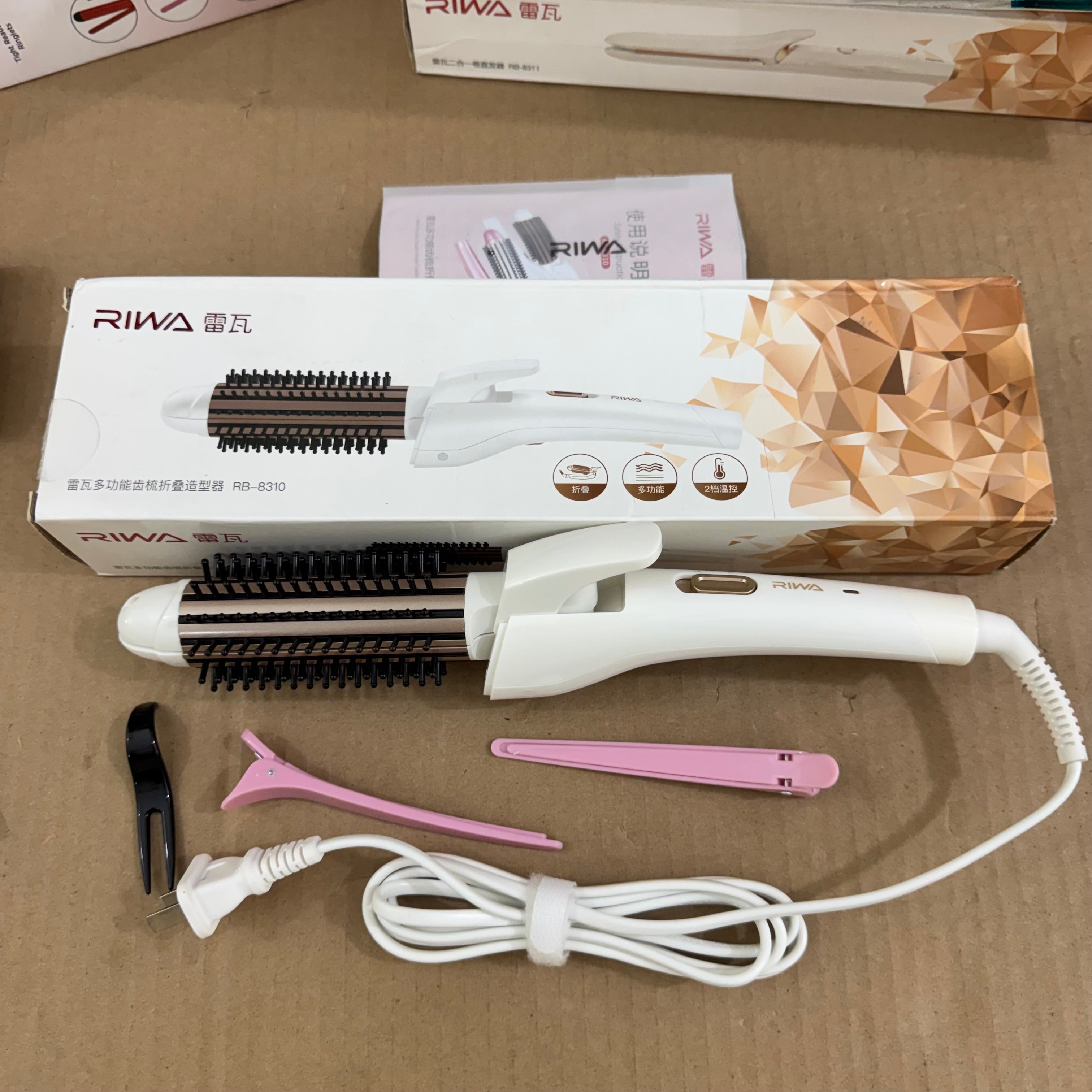 RIWA Multifunctional Hair Styler Comb RB-8310