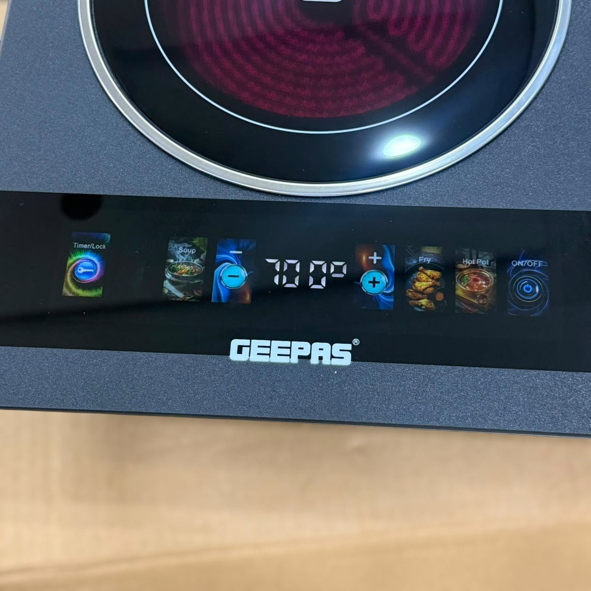 Geepas 2200W Digital Infrared Cooker GIC33033P