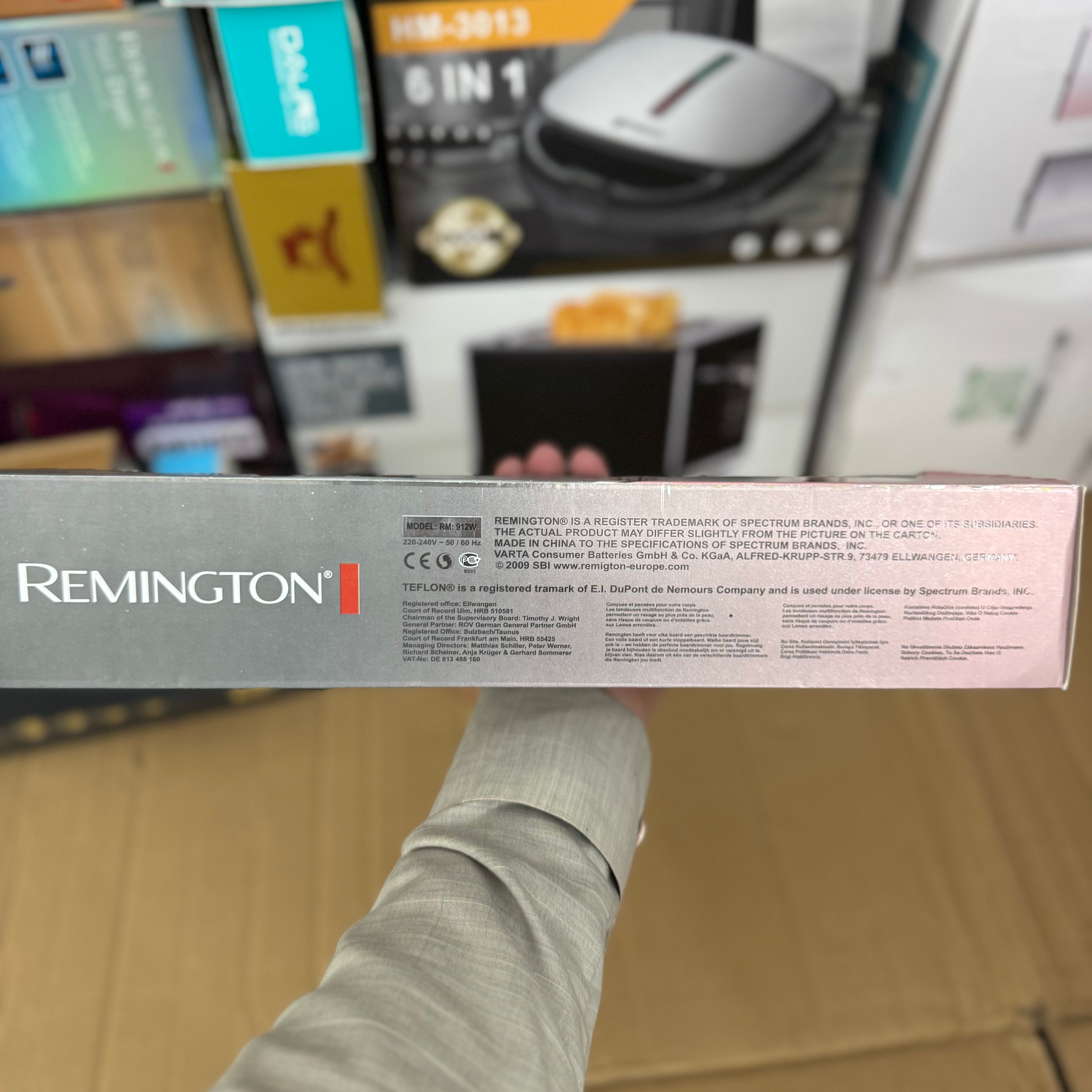 Lot Imported Remington Keratin Therapy Pro Straightener Model RM-912W