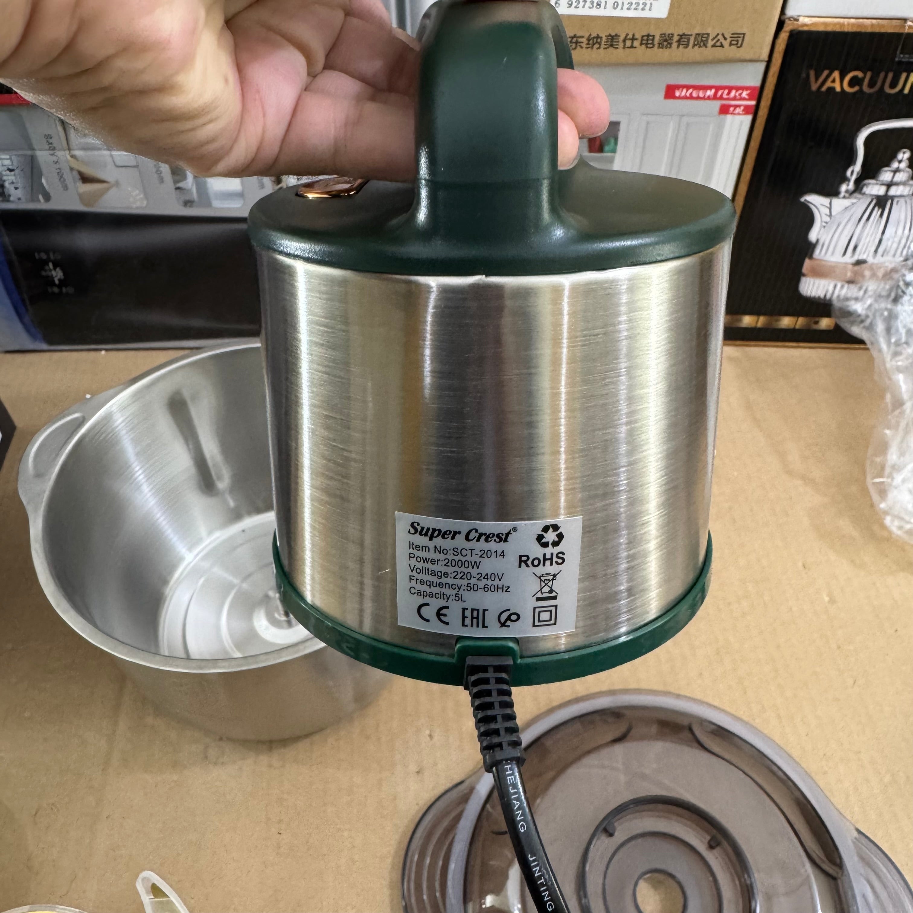 Super Crest 5L Food Chopper (SCT-2014) – German