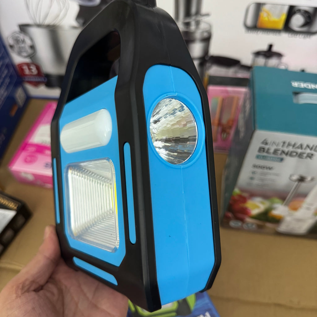 Hurry-bolt Solar Rechargeable LED Work Light & Emergency Power Bank