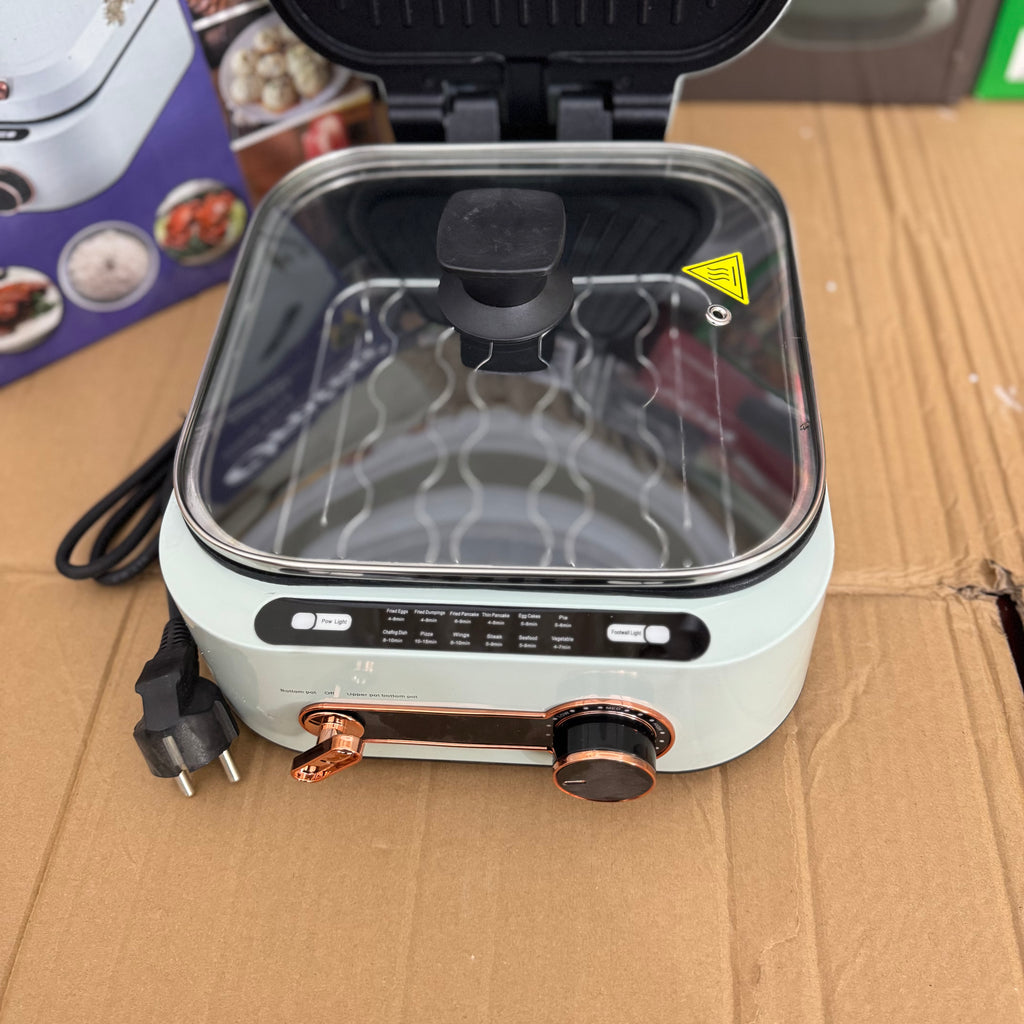 Orvica ORM-8812 Steaming and Frying Machine | Versatile Multi-Cooker