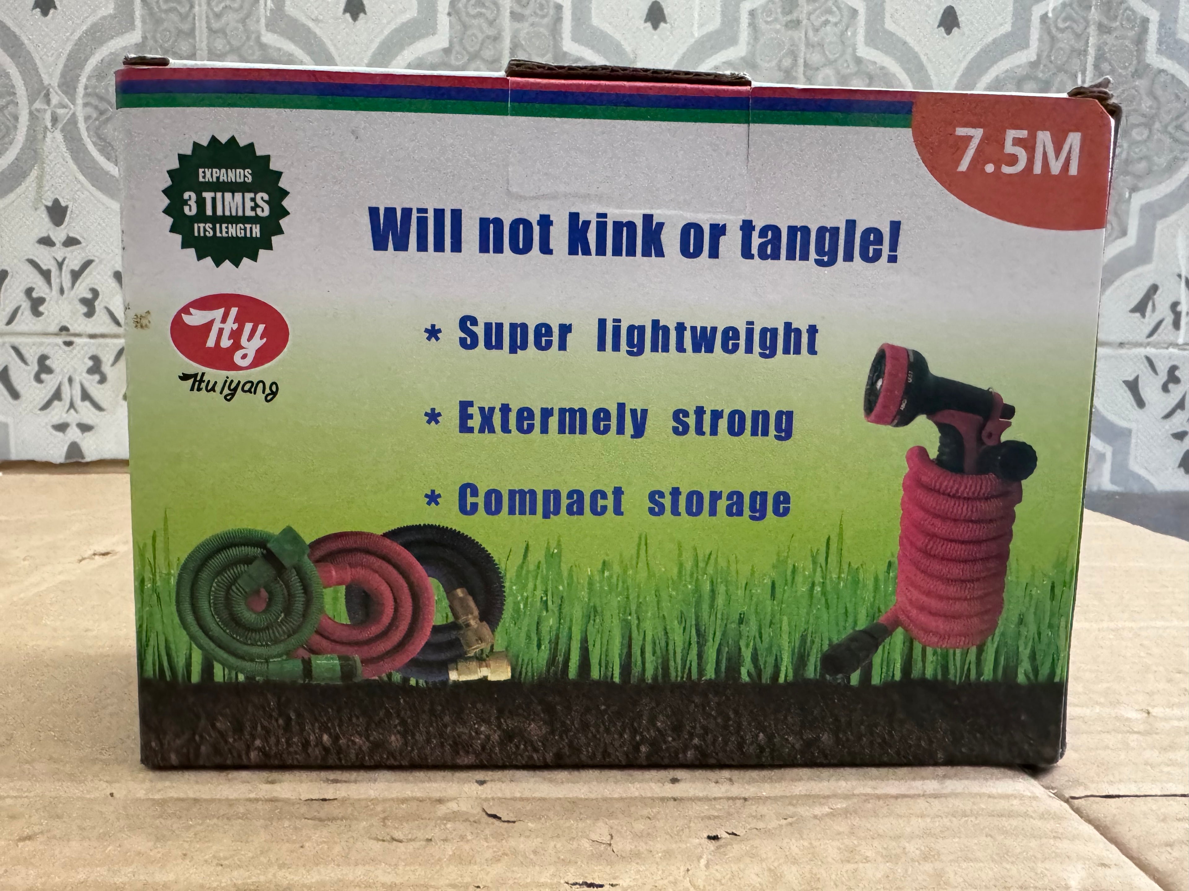 Lot Imported Expandable Garden Hose 7.5 Meter – Magic Pocket Hose | Lightweight & Tangle-Free