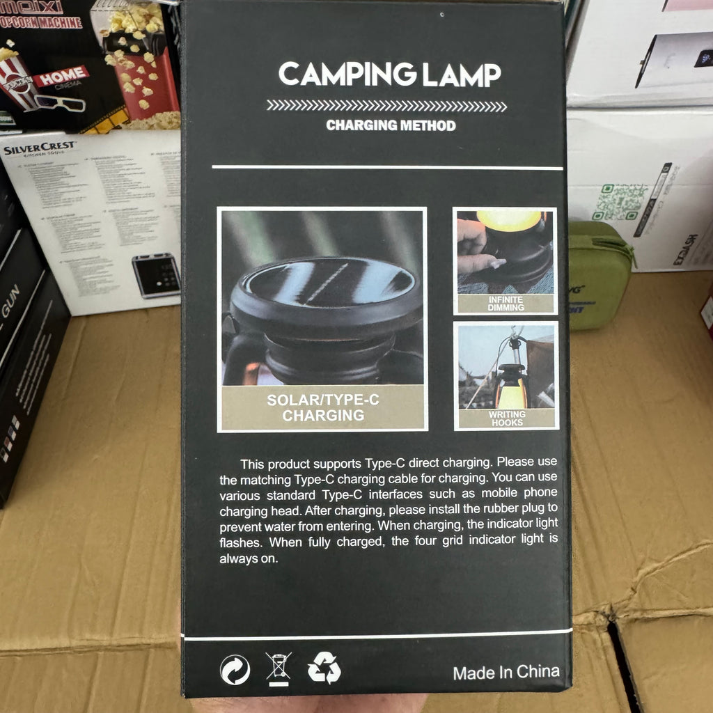 Lot Imported Retro Camping Lamp - LY16B