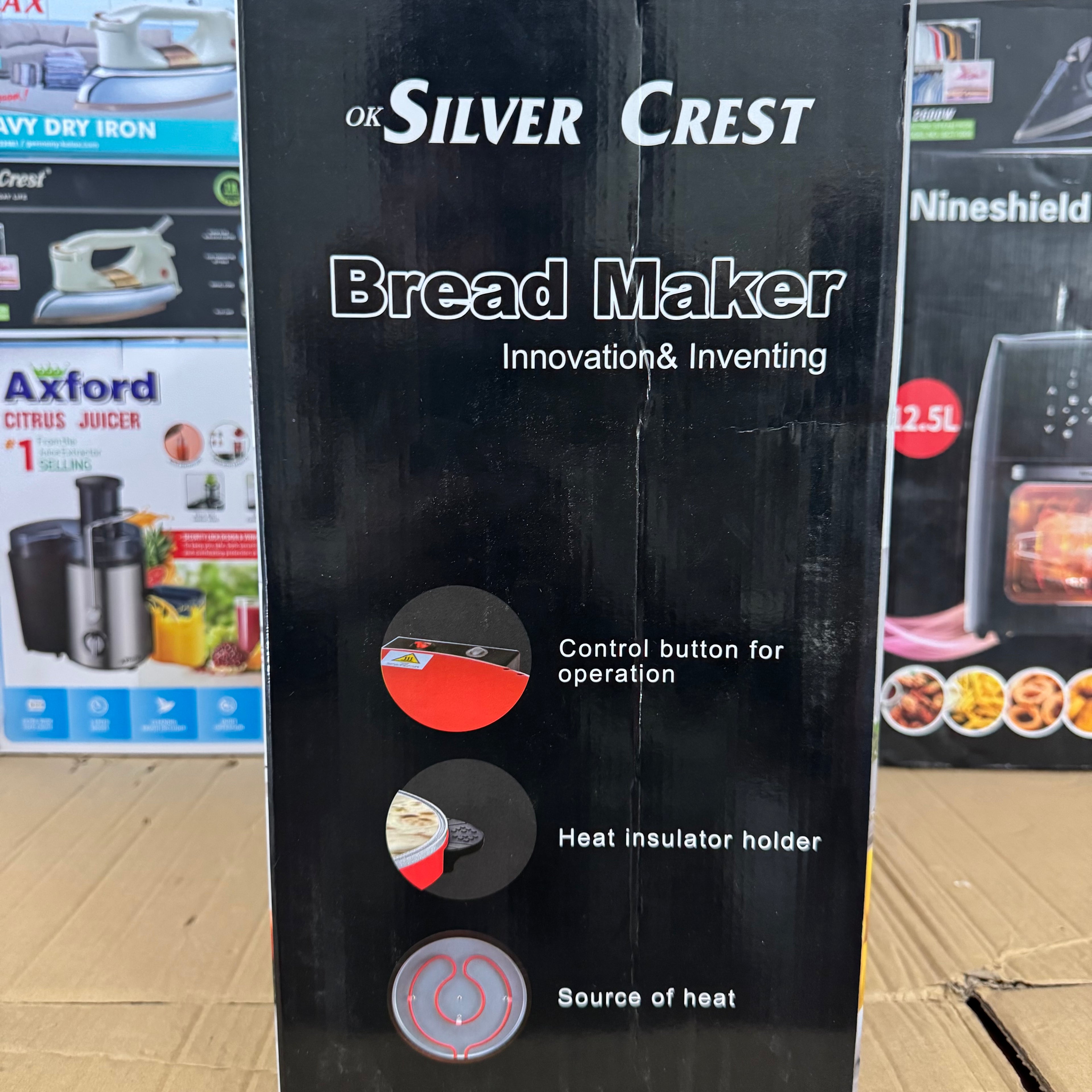 Silver Crest OK-306 Bread Maker Lot Imported