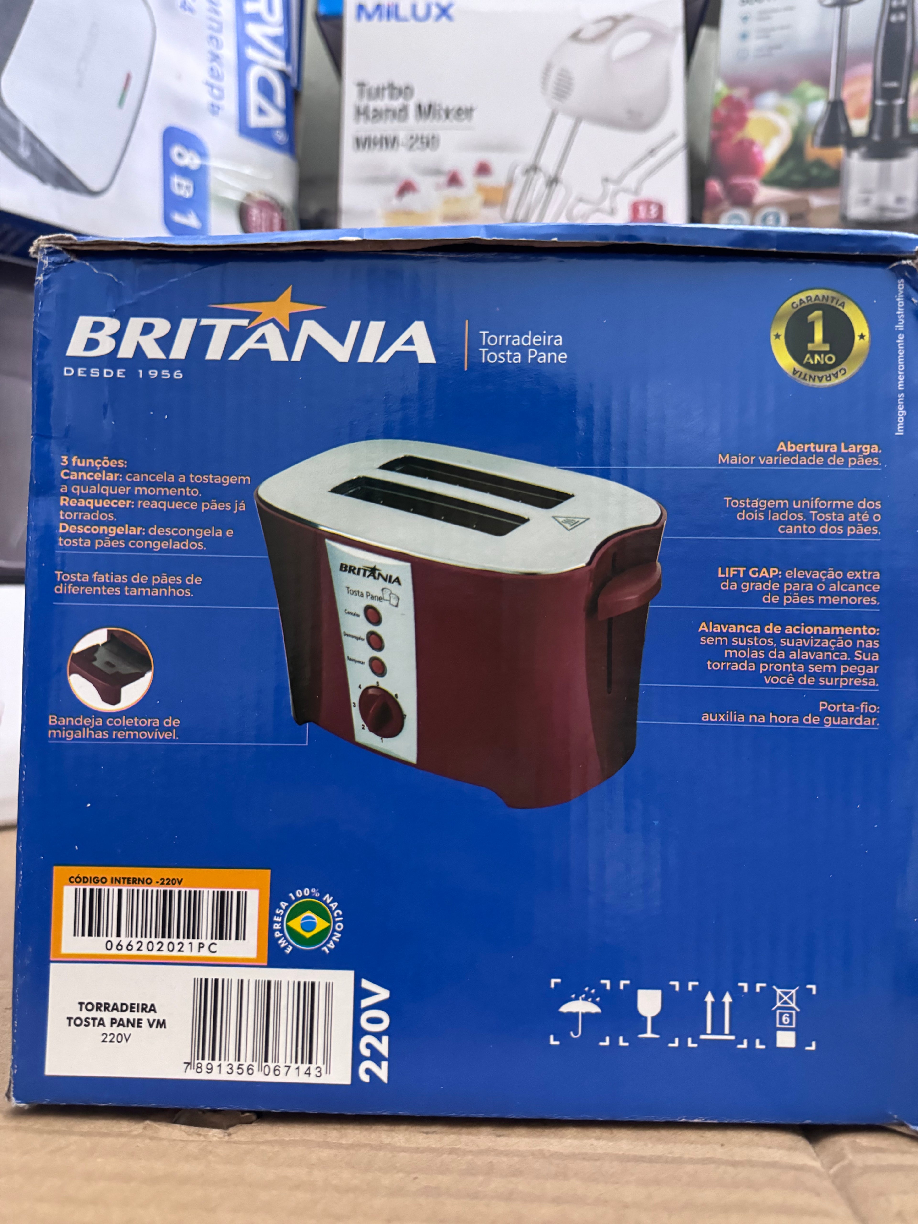 Britania Toaster – Lot Imported | 7-Level Toast Control | Original Imported Toaster for Pakistan