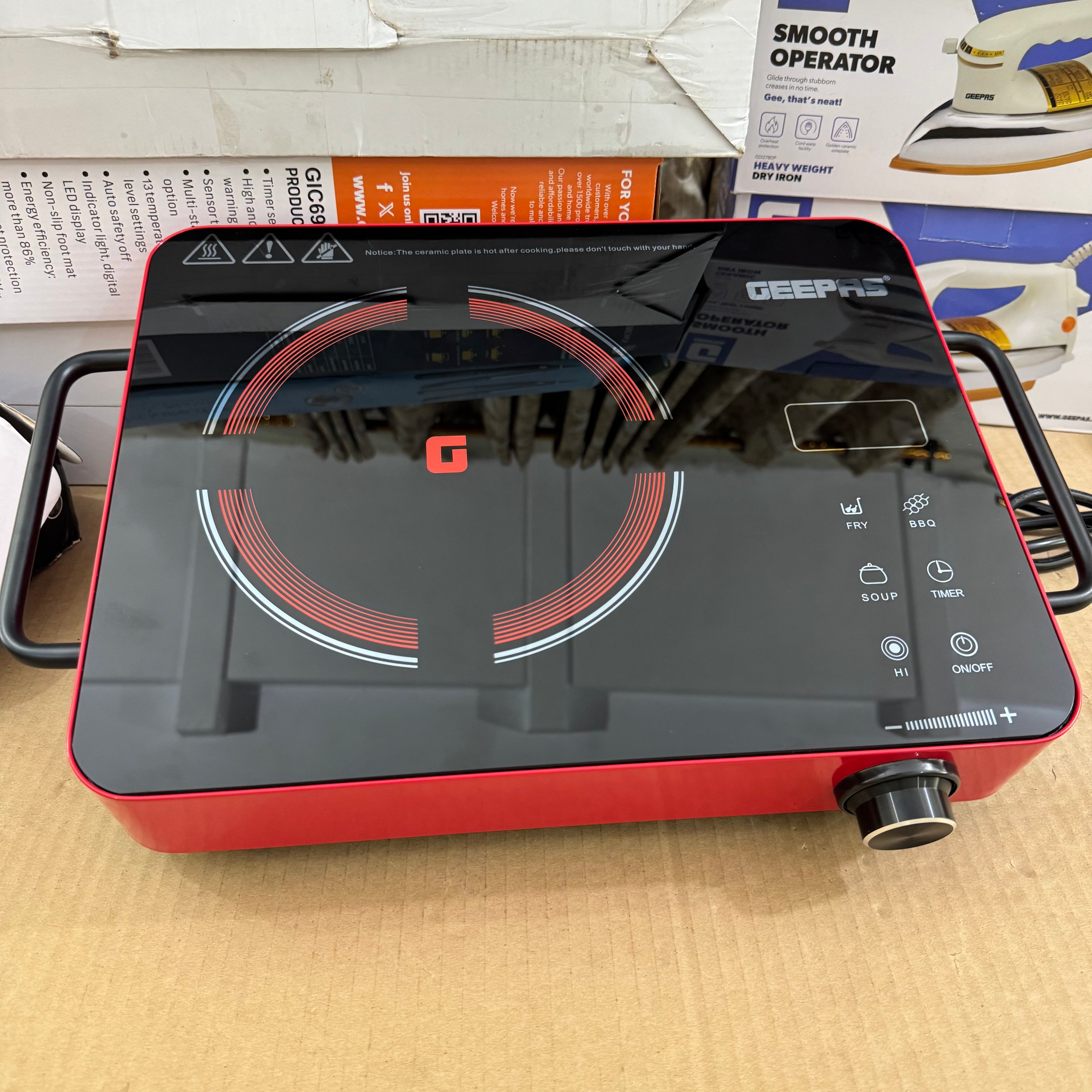 Geepas Digital Infrared Cooker GIC6922P-3K
