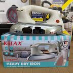 German Lot Imported KöLAX Heavy Dry Iron.-Nr. 822481 (1200W) Lot Imported