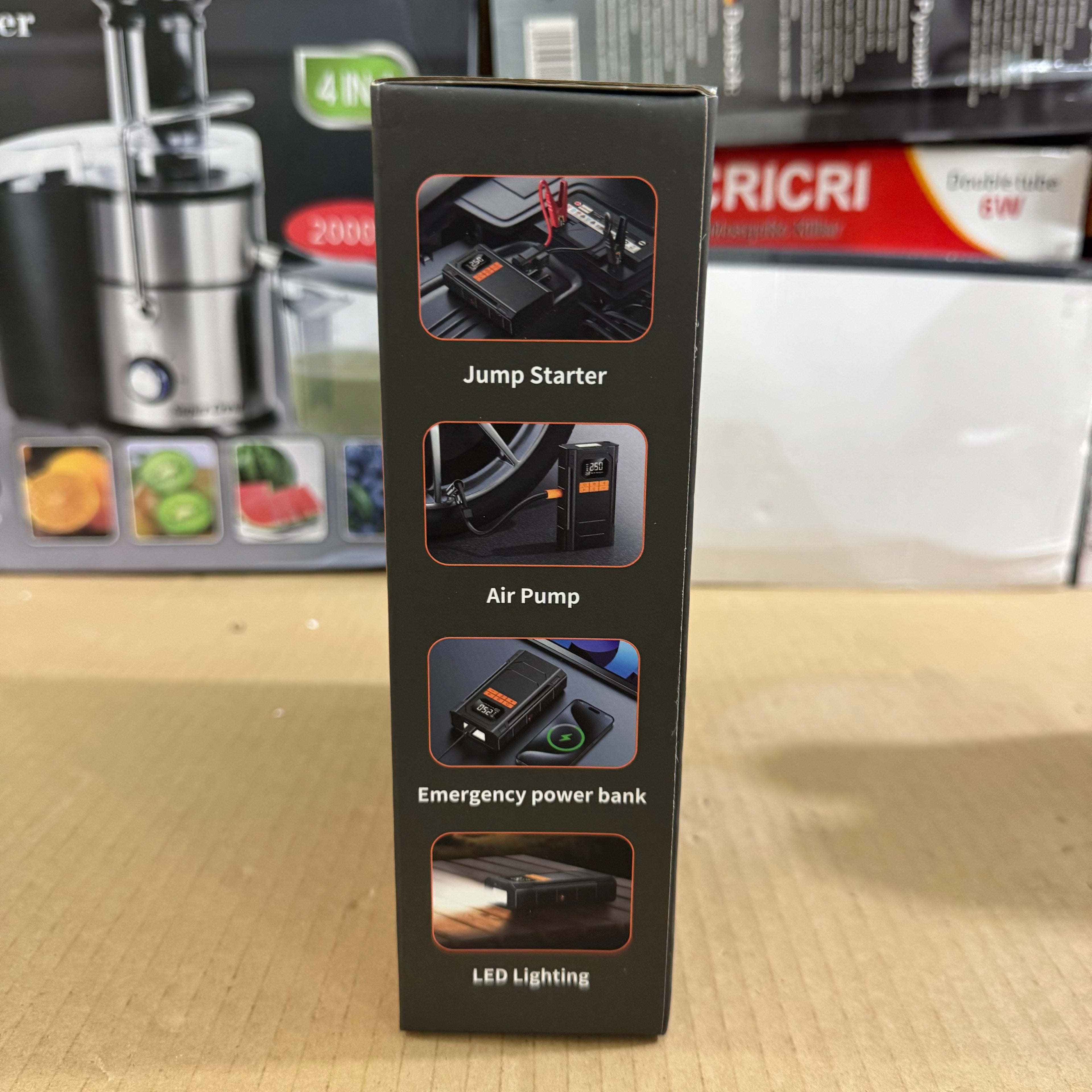 Gemini said Jump Starter with Air Pump (Model: N6) – Original Lot Imported