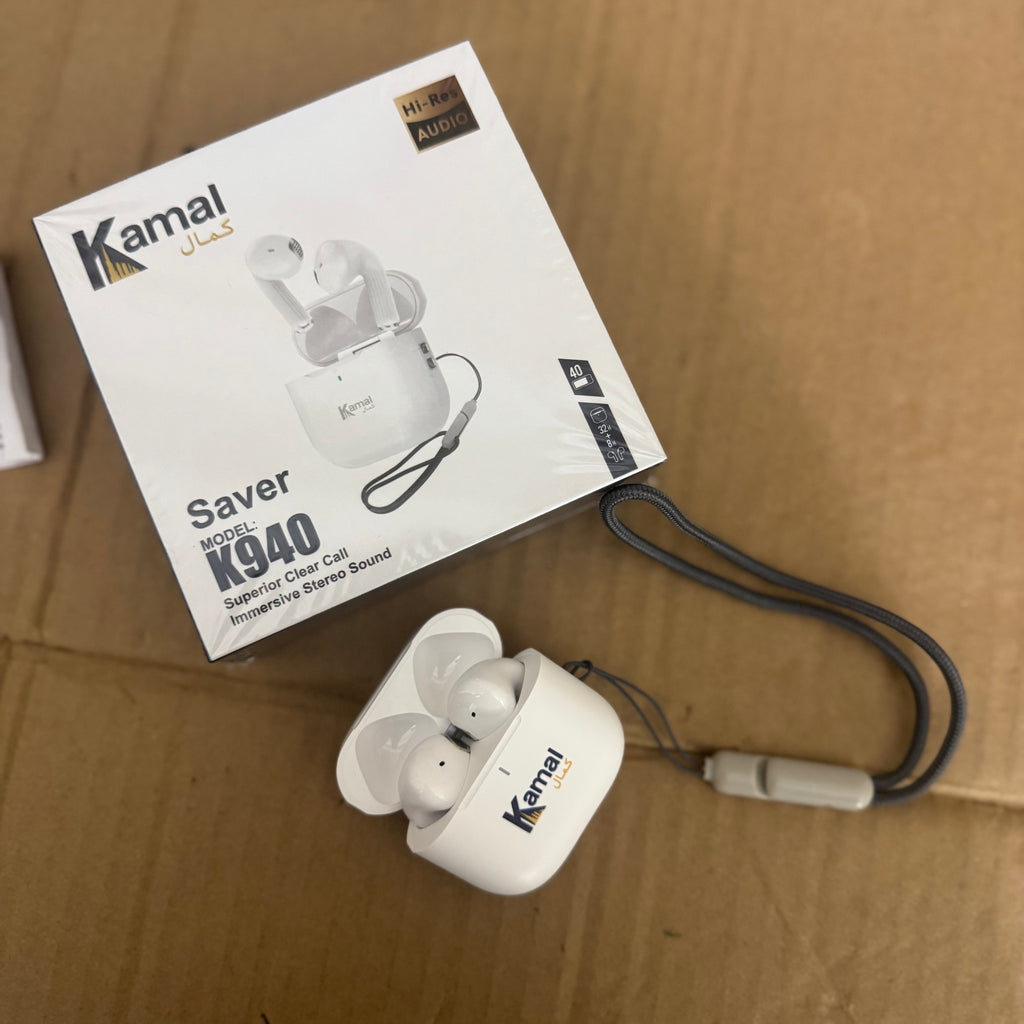 UAE Lot Imported Kamal Saver K940 True Wireless Earphones – Hi-Res Audio