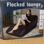 Lot Imported Flocked Lounge Inflatable Sofa Chair