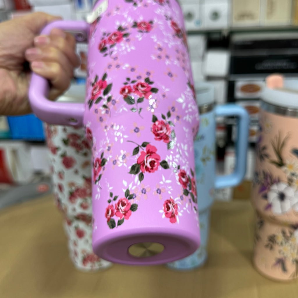 Stanley Floral Print Insulated Tumbler LOT Imported