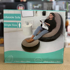 Inflatable Sofa with Ottoman Set (Single Size) – Original Lot Imported