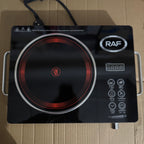 RAF R.8019 Professional Infrared Cooker | 3500W High-Power Digital Glass Cooktop-Russia 6months warranty