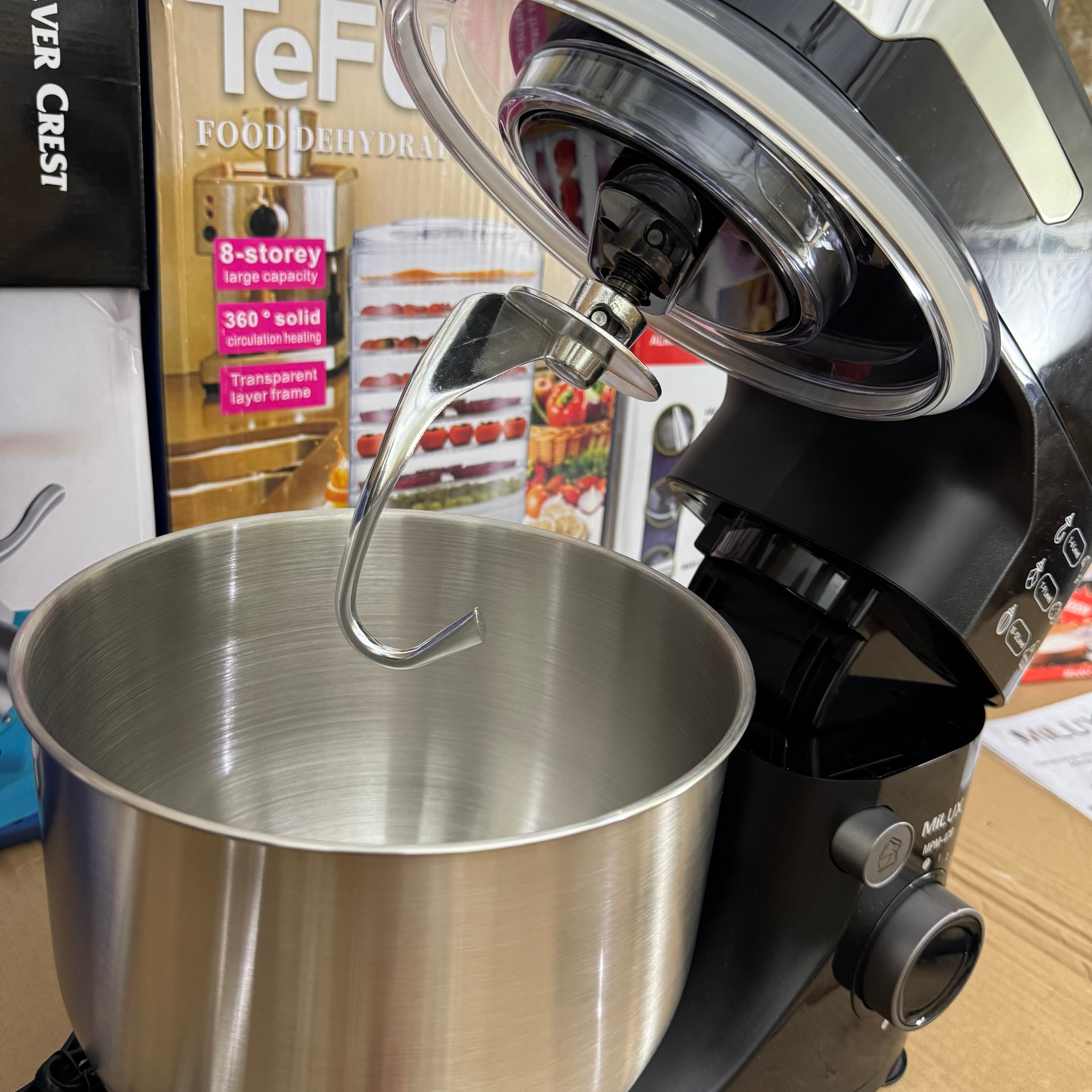 Milux 550W Power Mixer MPM-470 – 4.7L Lot Imported