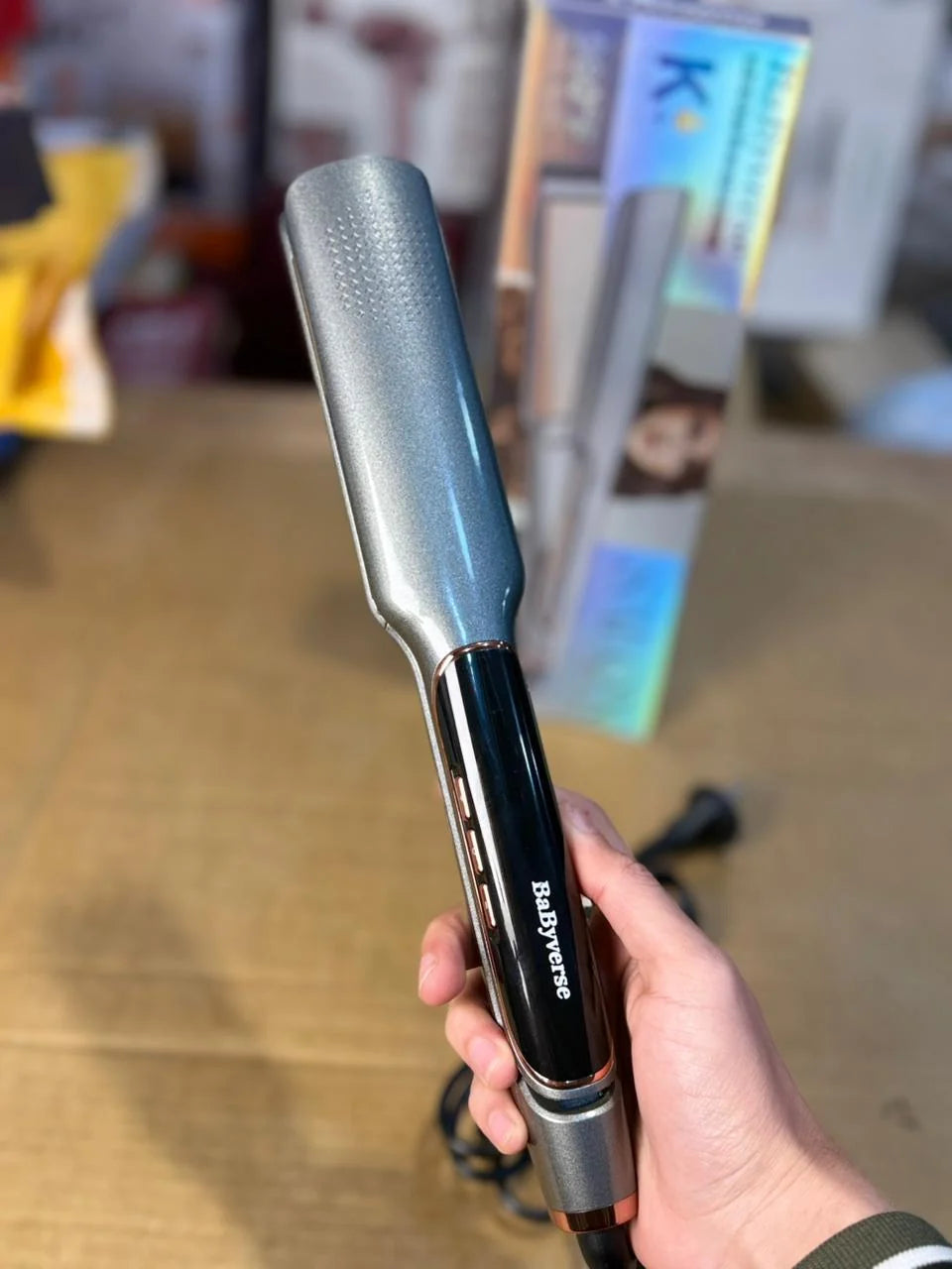 Babyverse Professional BA-464 980°F Hair Straightener – Ceramic Hair Styling Iron