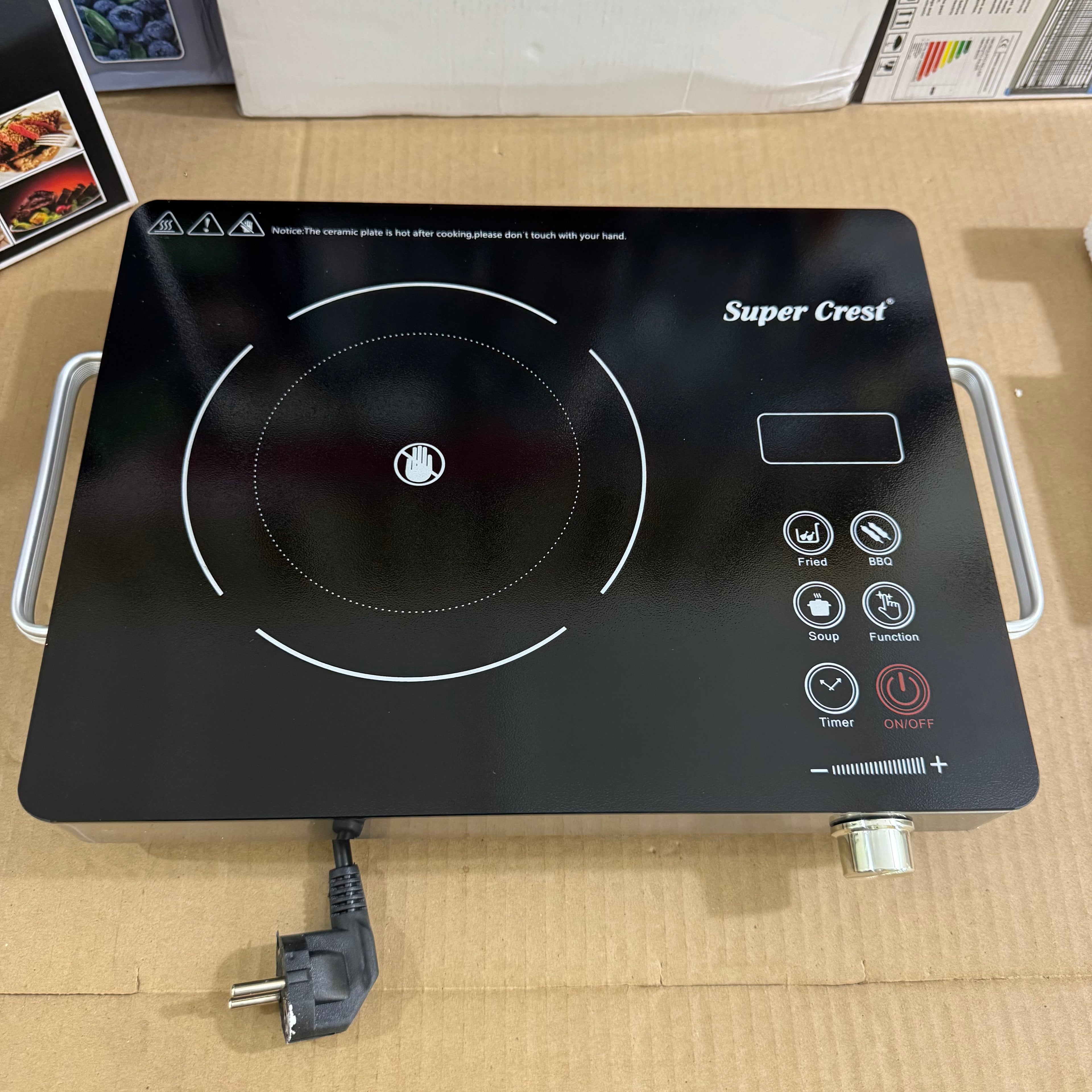 Super Crest 3500W Digital Infrared Cooker SCT-9006 – Original 6months warranty