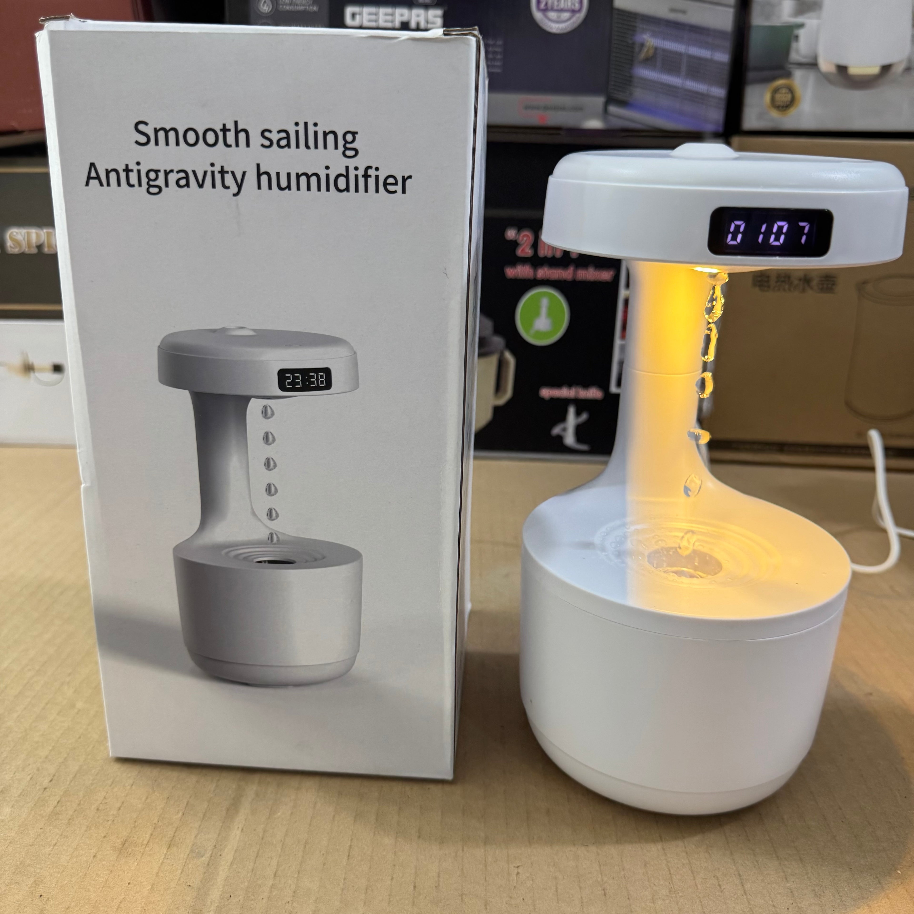 Anti-Gravity Water Drop Humidifier