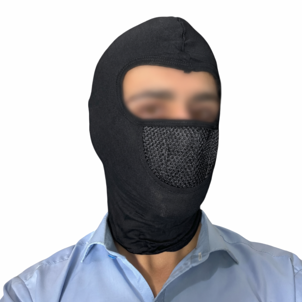 Breathable Tactical Balaclava Face Mask – Full Head & Neck Cover with Mesh Vent