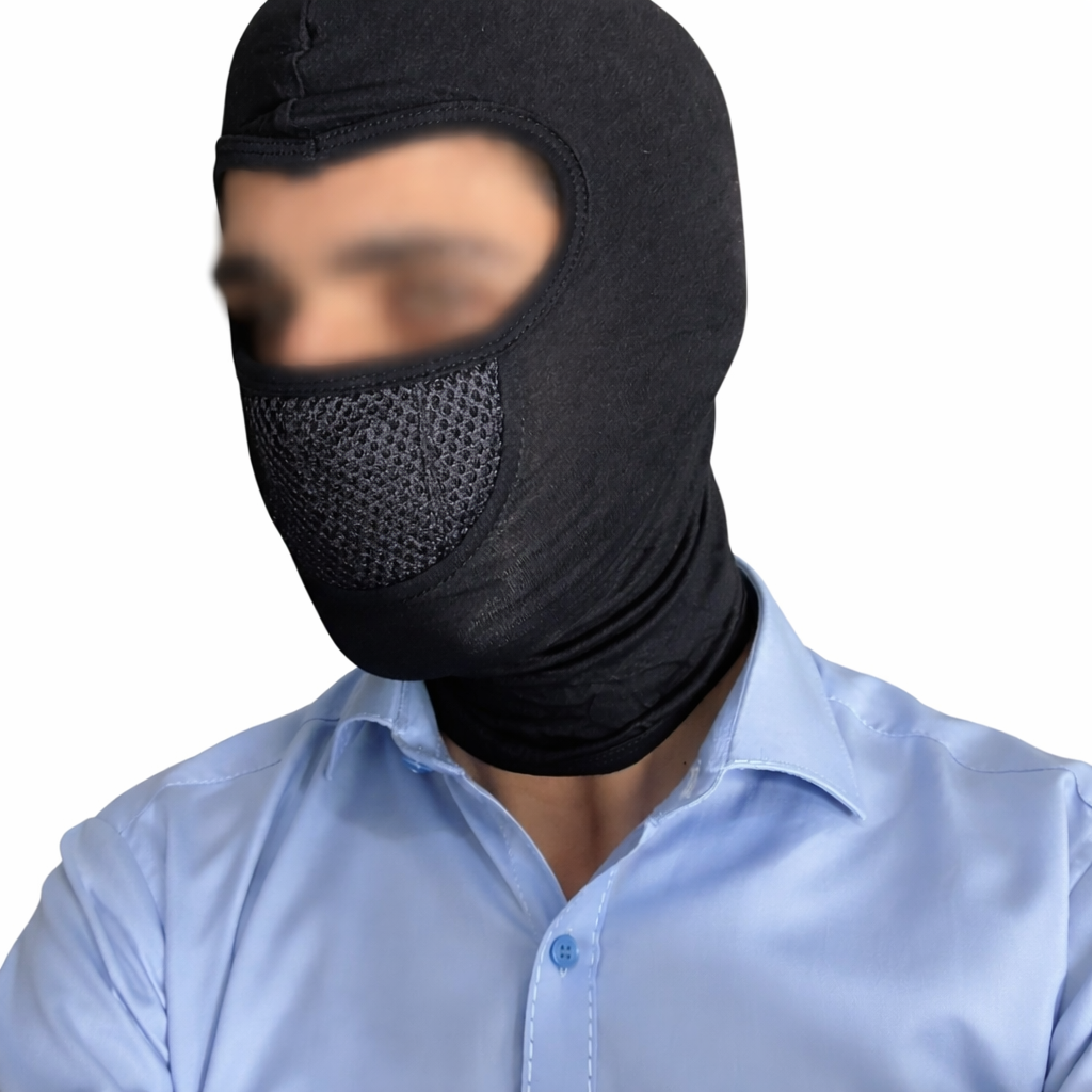 Breathable Tactical Balaclava Face Mask – Full Head & Neck Cover with Mesh Vent