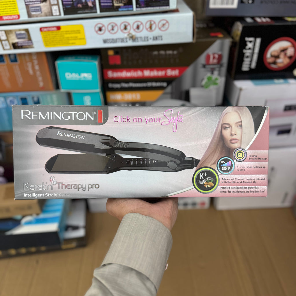 Lot Imported Remington Keratin Therapy Pro Straightener Model RM-912W