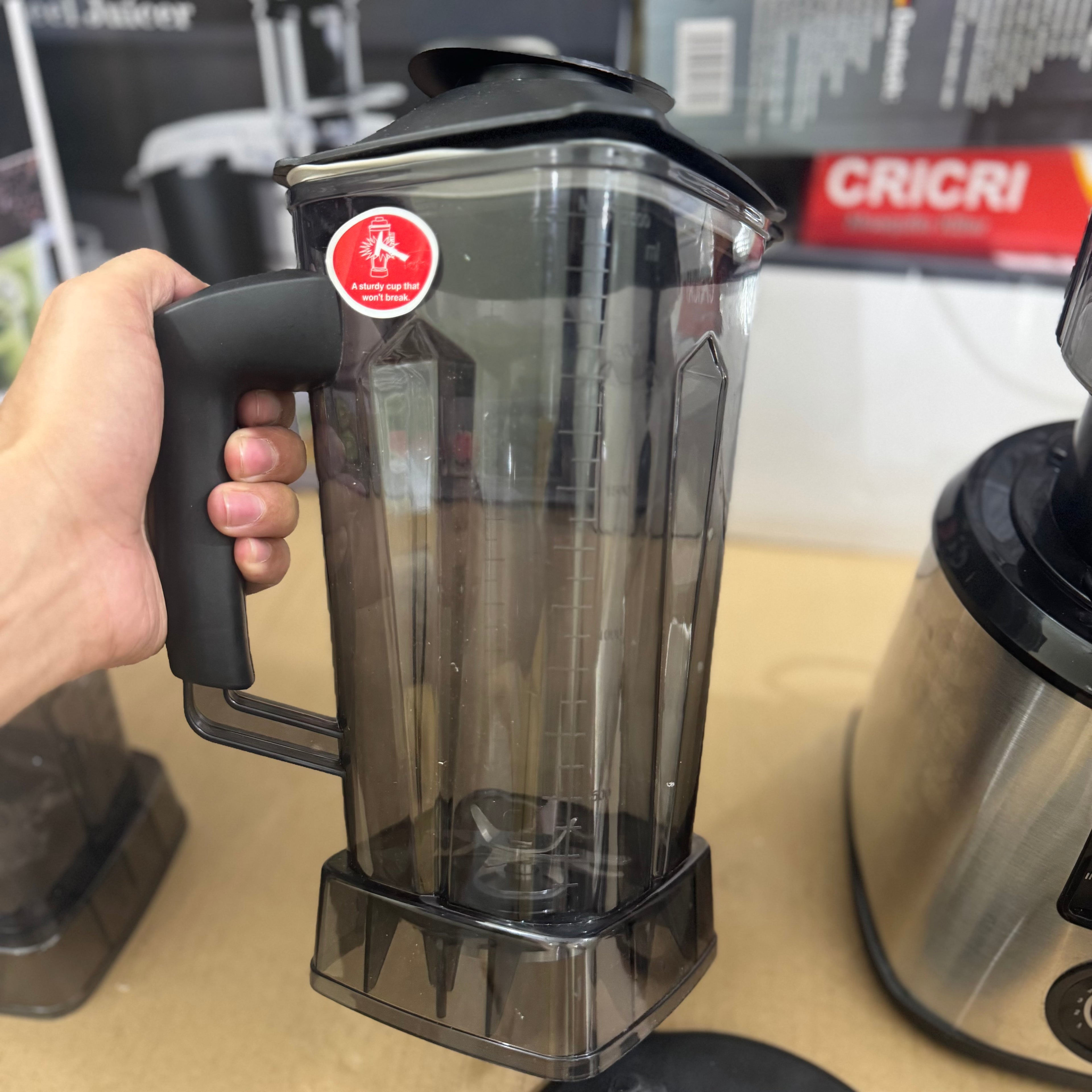 Super Crest 1200W 3-in-1 Heavy Duty Blender & Grinder (SCT-8062)