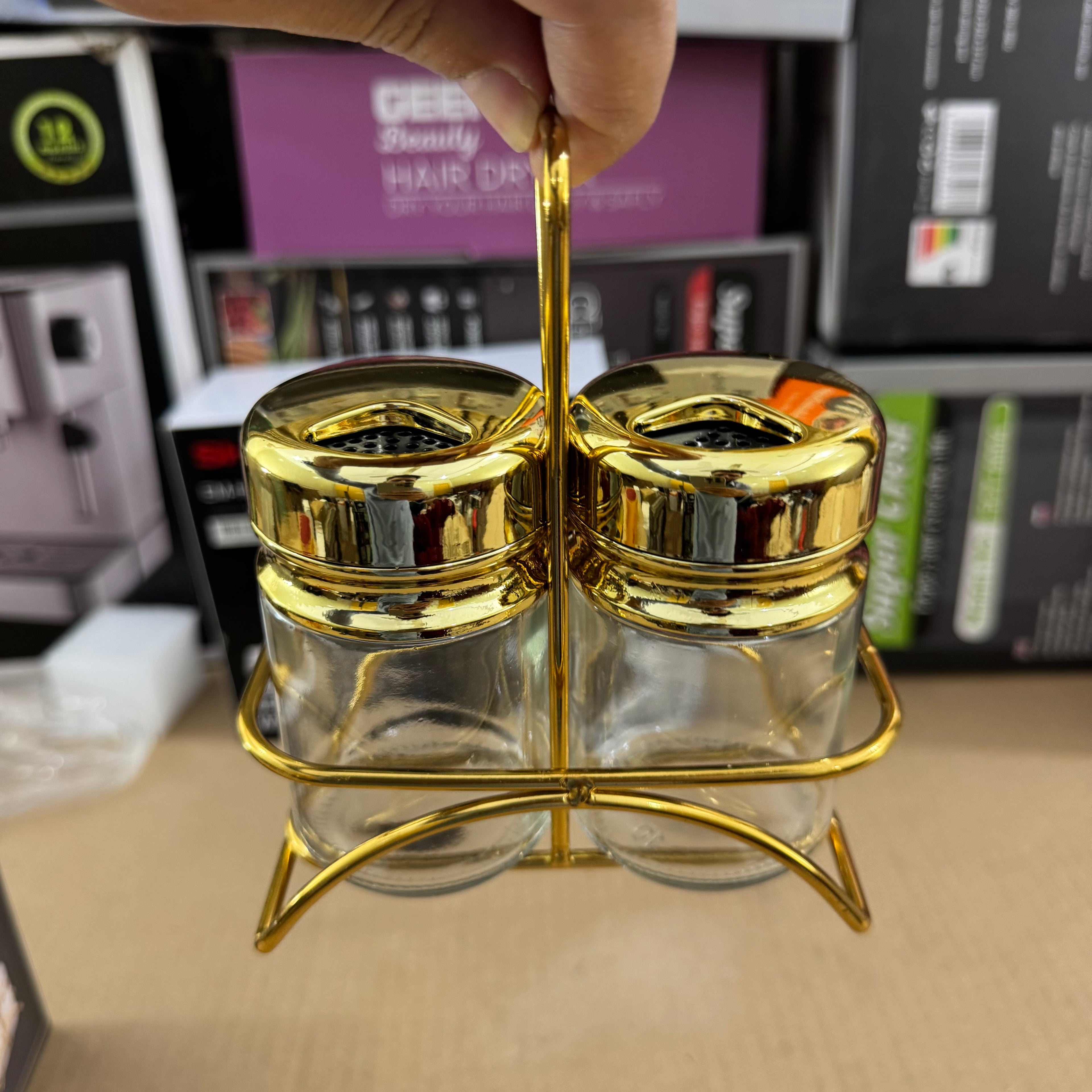 Glass 2-Piece Condiment Set – Original