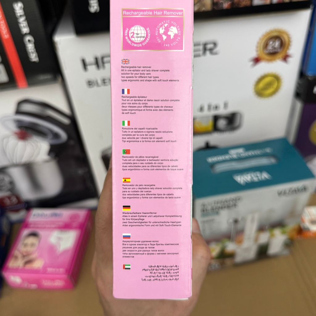 DALING DL-6015 Wet & Dry Lady Shaver & Epilator Lot Imported