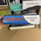 National Double Tube 10W Electric Mosquito & Insect Killer - Lot Imported