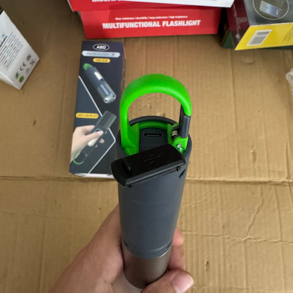 Lot Imported ABD-836 Digital Thunder X Flashlight