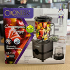Cronier Professional 1200W Heavy Duty Blender & Grinder (CR-1120) – German Design Lot Imported