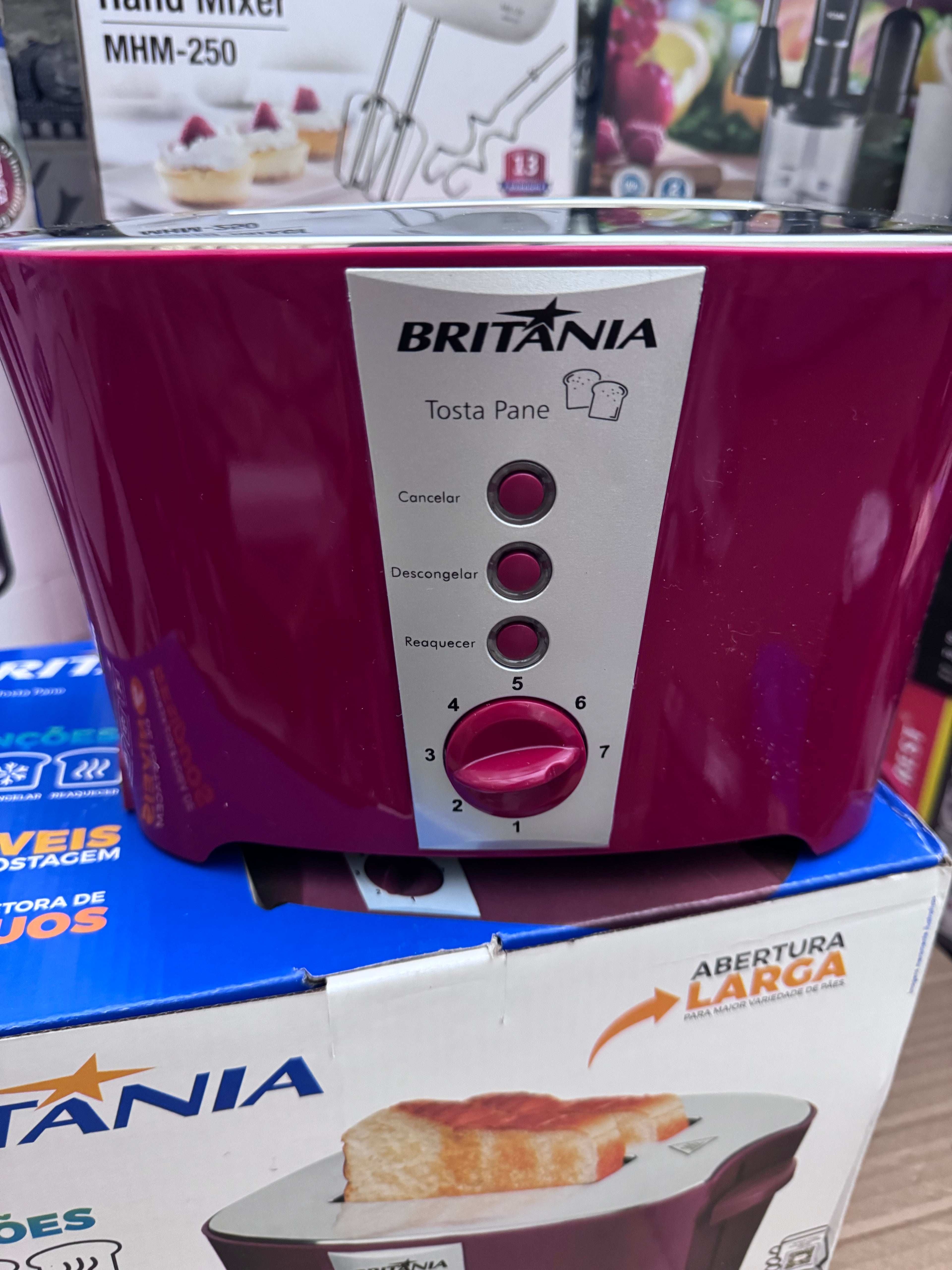Britania Toaster – Lot Imported | 7-Level Toast Control | Original Imported Toaster for Pakistan
