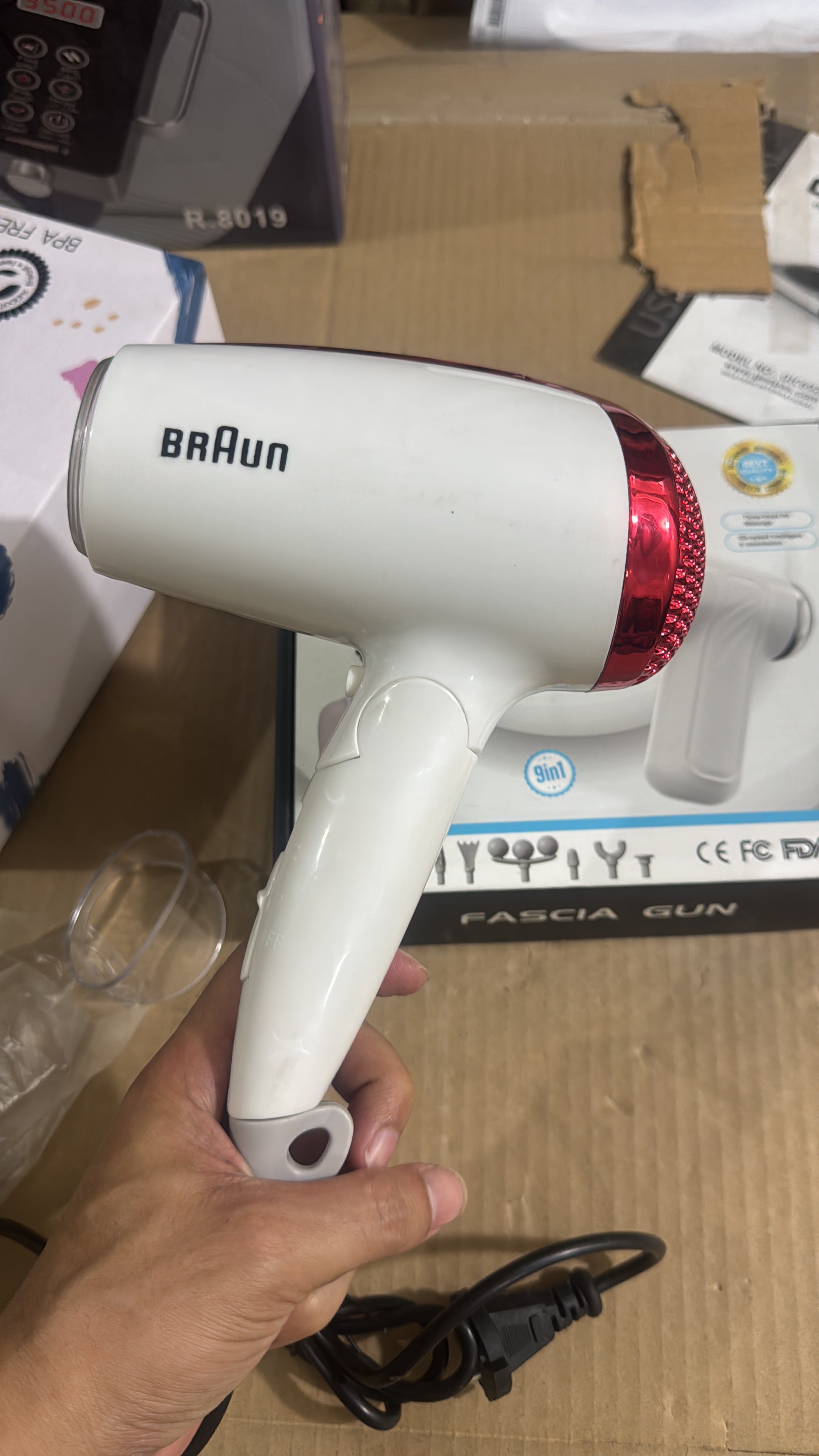Braun Foldable Hair Dryer (BR-6899) – Compact, Powerful, Salon-Quality Results