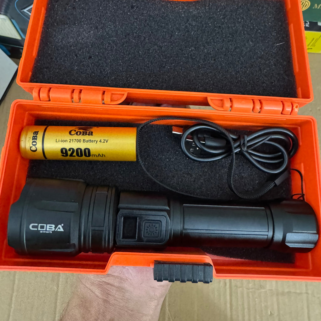 Lot Imported COBA TG LED Flashlight | 2000M Long Range