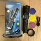COBA CB-A280 Aluminum Alloy Flashlight Lot Imported