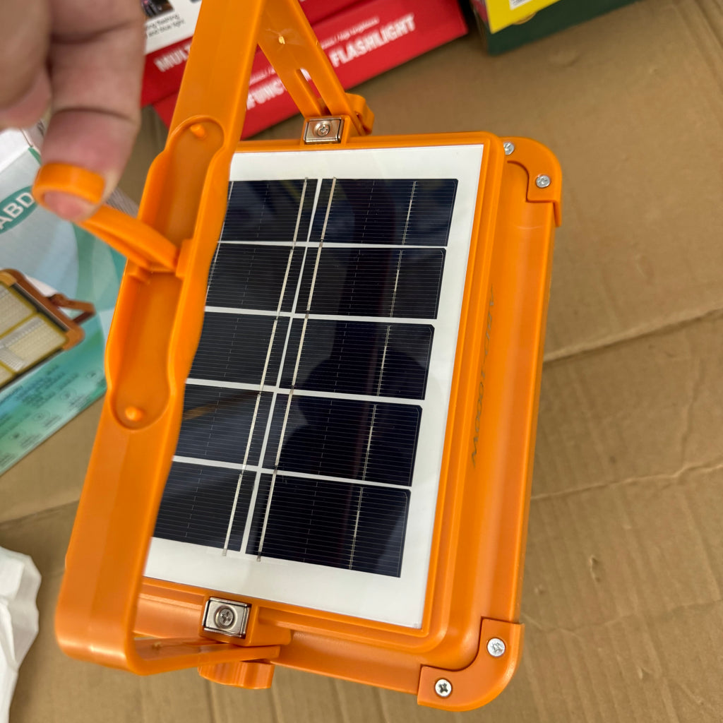Lot Imported ABD Solar Rechargeable Flood Light | IP66 Waterproof